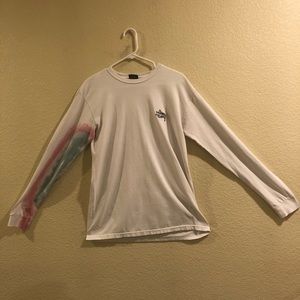 Tie-Dye Stüssy Long Sleeve T-Shirt